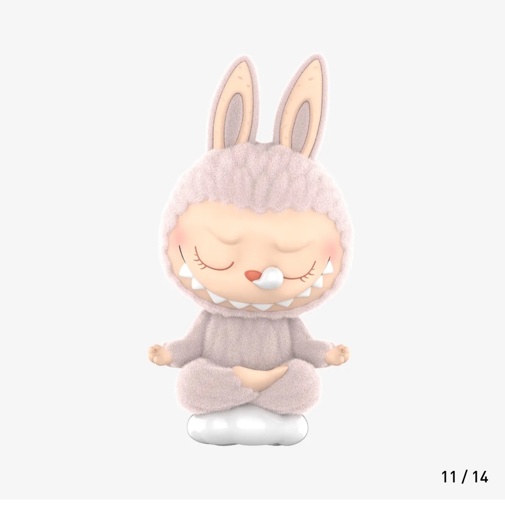THE MONSTERS (Labubu) Lazy Yoga series in the style “Sleeping”